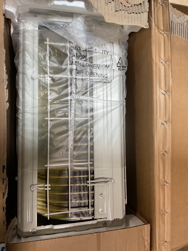 Photo 1 of **2 boxes**Mini Split AC & Heating System: 22 SEER2 Ductless Air Conditioner with Heat Pump | 12000 BTU 115V Inverter Split Unit with WiFi App Control Compatible with Alexa & Google Covers up to 750 Sq.Ft