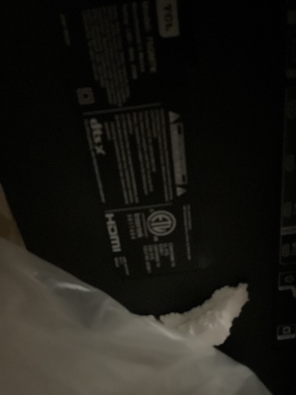 Photo 1 of ** major damage to screen. Selling for parts** TCL 75 Inch Class QM7K Series | Mini LED QLED 4K HDR | 75QM7K, 2025 Model | 120HZ-144HZ Anti Reflective Screen Smart Google TV Dolby Atmos Onkyo Audio | Voice Remote Alexa Gaming Streaming Television