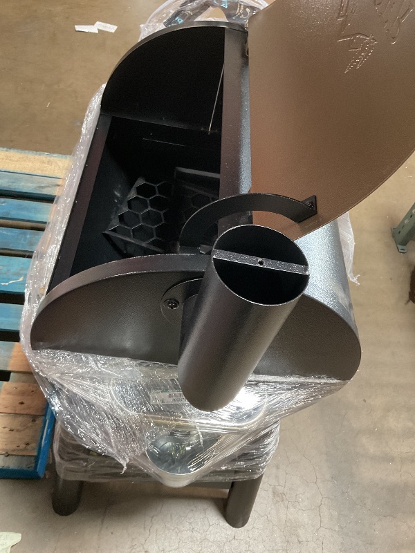 Photo 1 of ** missing inside parts**Traeger Grills Pro 22 Wood Pellet Grill & Smoker, Electric Pellet Smoker Grill Combo, 6-in-1 BBQ Versatility, 572 sq. in. Grilling Capacity, Meat Probe, 450 Degree Max Temperature, 18LB Hopper, Bronze