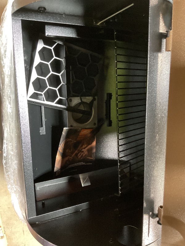 Photo 1 of ** missing inside parts**Traeger Grills Pro 22 Wood Pellet Grill & Smoker, Electric Pellet Smoker Grill Combo, 6-in-1 BBQ Versatility, 572 sq. in. Grilling Capacity, Meat Probe, 450 Degree Max Temperature, 18LB Hopper, Bronze
