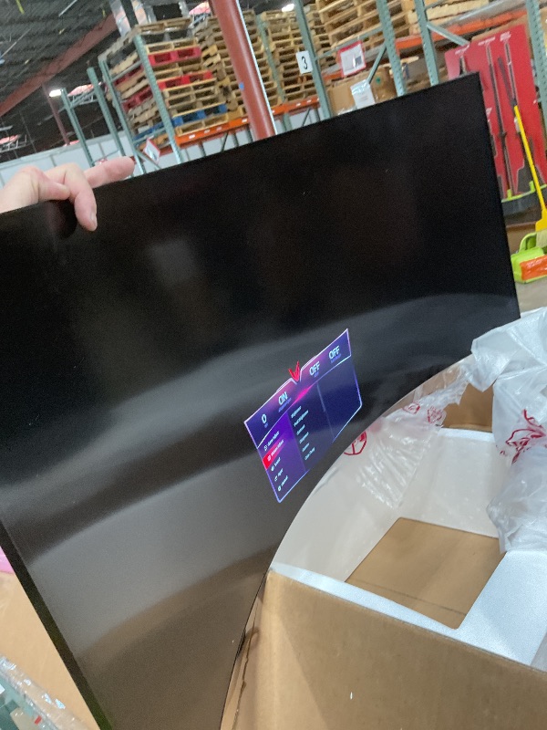 Photo 1 of ***FOR PARTS MONITOR DOESN'T STAY ON SHUTS OFF RIGHT AWAY *** LG 45GX900A-B 45-Inch Ultragear WQHD (3440 x 1440) OLED Curved Gaming Monitor, 240Hz, 0.03ms, NVIDIA G-Sync, VESA DisplayHDR True Black 400, HDMI 2.1, DisplayPort, USB Type-C PD 65W, Black
