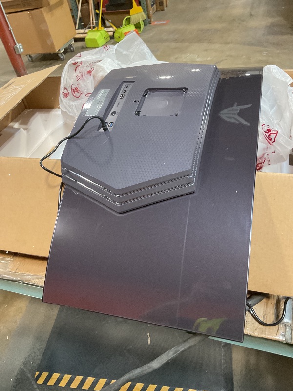 Photo 1 of ***FOR PARTS MONITOR DOESN'T STAY ON SHUTS OFF RIGHT AWAY *** LG 45GX900A-B 45-Inch Ultragear WQHD (3440 x 1440) OLED Curved Gaming Monitor, 240Hz, 0.03ms, NVIDIA G-Sync, VESA DisplayHDR True Black 400, HDMI 2.1, DisplayPort, USB Type-C PD 65W, Black