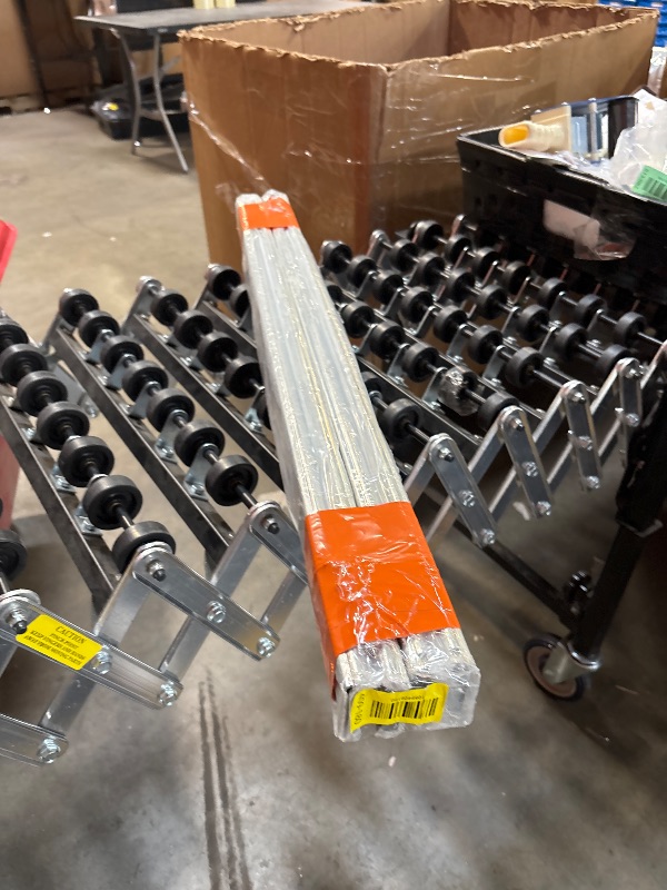 Photo 1 of ****PARTIAL SET/MISSING ASSEMBLY PIECES**** KCOLVSION 2 pack 34 Inch 260 Lb Capacity Heavy Duty Drawer Slides with Screws,Side Mount Undermount Full Extension 3 Fold Ball Bearing Stainless Steel Hardware Drawer Rails