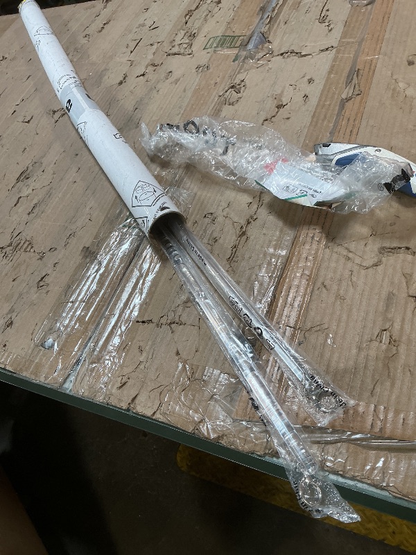 Photo 1 of 2 Pack 36 Inch Clear Acrylic Curtain Wands, Drapery Pull Wands, Pull Rods