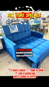 Photo 1 of **UNKNOWN BRAND** Stock photo is for reference only… not same color or brand… pull-out sleeper and reversible charcoal grey chenille fabric.