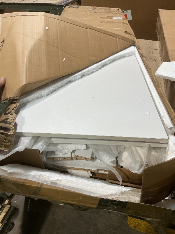 Photo 1 of ***FOR PARTS ONLY/ PIECES TOO DAMAGED/ MISSING HARDWARE & INSTRUCTIONS*** This VASAGLE dresser, sideboard, kommoden **ONLY ONE OF TWO BOXES** SIMILAR TO STOCK PHOTO. STICK PHOTO ONLY AS REFERENCE. STICK PHOTO SHOWS SMALLER BOTTOM DRAWERS THAN ACTUAL PRODU