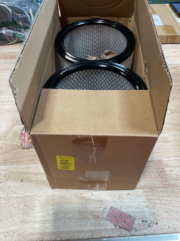 Photo 1 of 2PK DXVC6910 Replacement Filter for DEWALT 6-16 Gallon DXV06P DXV09P DXV10P