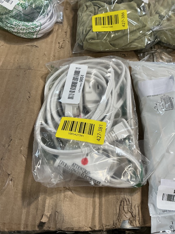 Photo 1 of Cable Matters 2-Pack 2 Prong Extension Cord, 6ft