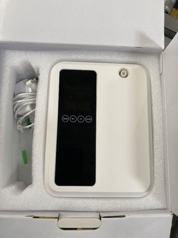 Photo 1 of ***MISSING PARTS-ONLY****Waterless Essential Oil Diffuser for Large Room, 500ml Hotel Scent Diffuser, Cold Air Scent Machine, Covers Up to 3500 Sq Ft, Smart App Control, Wall Mounted, Fragrance Diffuser for Office Spa Home
