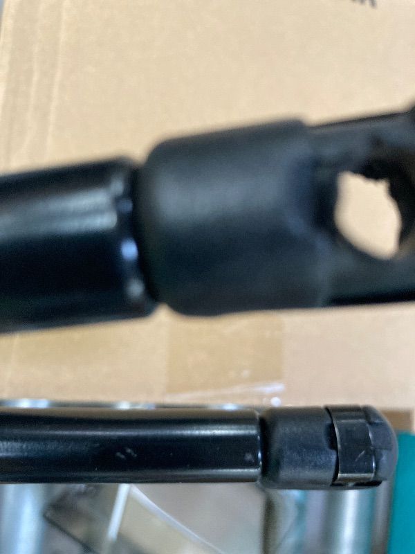 Photo 1 of ***MISSING ONE RING ON END****C16-06874 C16-33312 17 inch 40lb/178N Gas Strut Shock Spring Lift Support for Leer Camper Shell Truck Topper Cap Canopy Door Window Toolbox Snugtop Replacement Parts, C1606874 SG359011, Set of 2