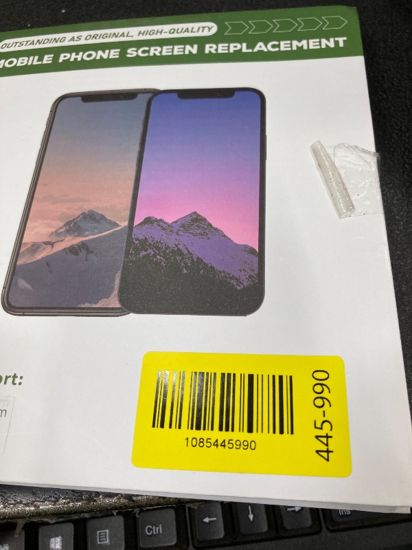 Photo 1 of ***Damage flex***FFtopu for iPhone 12 and 12 Pro Screen Replacement Kit 6.1'' LCD Display 3D Touch Full HD Digitizer Full Assembly Repair Kits not for Model 12 Pro Max and 12 Mini***Damage flex***