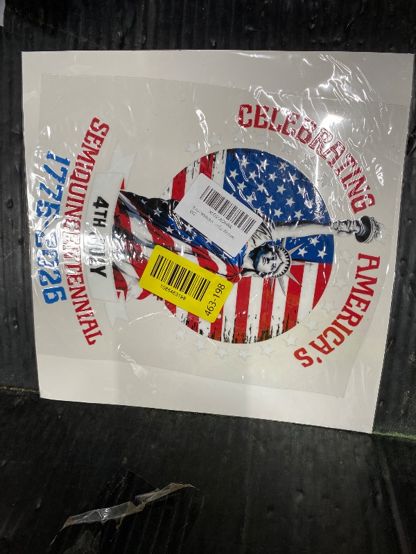 Photo 1 of (1pc-9in) USA Eagles 250th Sticker God Bless America Stickers D32 Decal