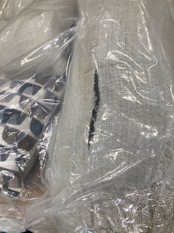 Photo 1 of **Damaged, please see the second photo**Signature Design by Ashley Mahoney Sofa, Pebble Beige Living Room Couch