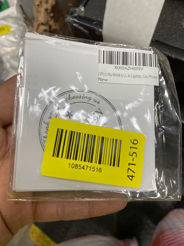 Photo 1 of (5Pcs) My Mind is Like Someone Emptied The Junk Drawer onto The Trampoline Sticker 3 Inch, Waterproof Vinyl Decal for Water Bottle Laptop, Car, Phone