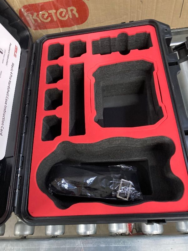 Photo 1 of ***CASE ONLY*** STARTRC Waterproof Hard Carrying Case for DJI Mavic 4 Pro Drone Combo,Fly More Combo, Fits RC 2/RC Pro 2 Remote Controller,Up to 9 Batteries,Charger Hub and More Drone Accessories(Case Only)
