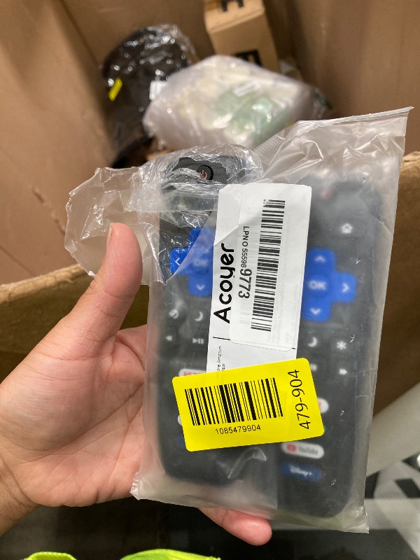 Photo 1 of (Pack of 2) Replacement Remote Control Only for Roku TV, Compatible for TCL Roku/Hisense Roku/Onn Roku/Sharp Roku/Element Roku/Westinghouse Roku/Philips Roku Smart TVs (Not for Roku Stick and Box)