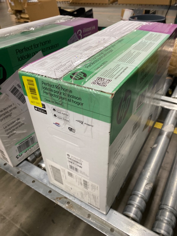 Photo 1 of ****THE SCANNER INSIDE THE PRINTER MIGHT BE BROKEN****HP DeskJet 2827e Wireless All-in-One Color Inkjet Printer, Scanner, Copier, Best-for-Home, 3 Month Instant Ink Trial Included, AI-Enabled (6W7F5A)