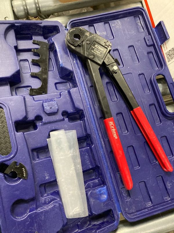 Photo 1 of ***MISSING PIECES -SELLING AS PARTS ONLY*** iCrimp Angle Head PEX Crimping Tool Kit for 3/8,1/2,3/4,1-inch,PEX Crimper