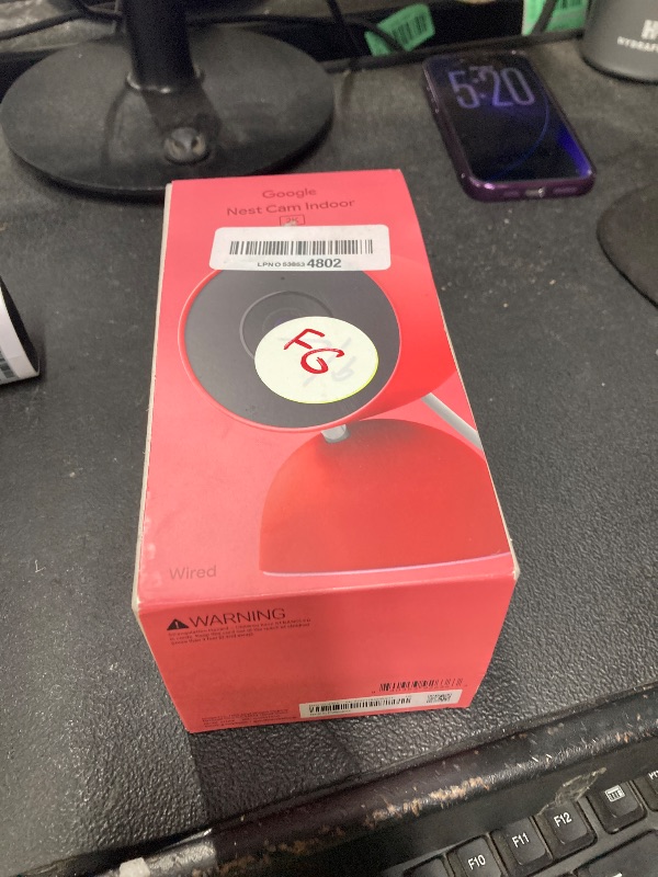 Photo 1 of **FACTORY SEALED**Google Nest Cam Indoor (Wired, 3rd Gen) - Security Camera - 2025 - Berry