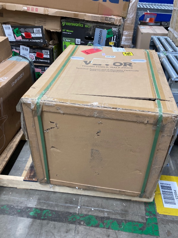 Photo 1 of **broken part***VEVOR Commercial Ice Maker Machine, 450LBS/24H Ice-Making Machine with 250LBS Stainless Steel Storage Bin, Auto Self-Cleaning Ice Maker with Touchscreen for Bar Cafe Restaurant Business Commercial