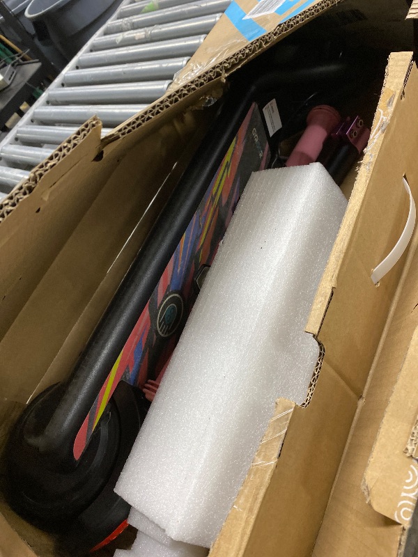 View 2 of **MISSING CHARGER***Gyroor Kids Electric Scooter 150W Motor LED Display H30Max Pink