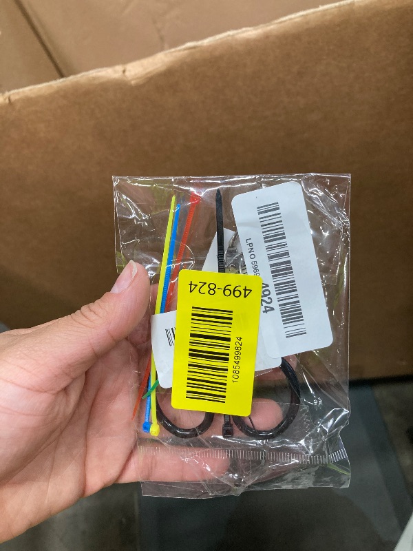 Photo 1 of 1 Pc Cable Tie Opener, Stainless Steel Zip Tie Release Remover Tool with Black Silicone Handle Cover