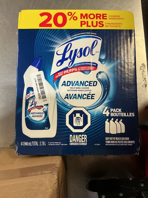 Photo 1 of Advanced Deep Cleaning Toilet Bowl Cleaner (4)