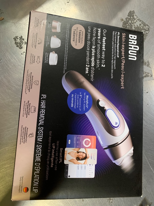 Photo 1 of Braun Skin i·Expert Pro 7 IPL Hair Removal Device