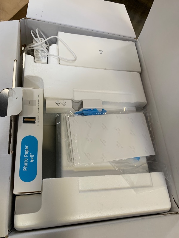 Photo 1 of Liene PixCut S1 Inspire Kit - All-in-One Color Sticker Printer & Cutting Machine, Thermal Dye-Sublimation Photo Printer, 300 DPI, Color Label Maker with 180 Sheets (36 Photo + 144 Sticker Paper)