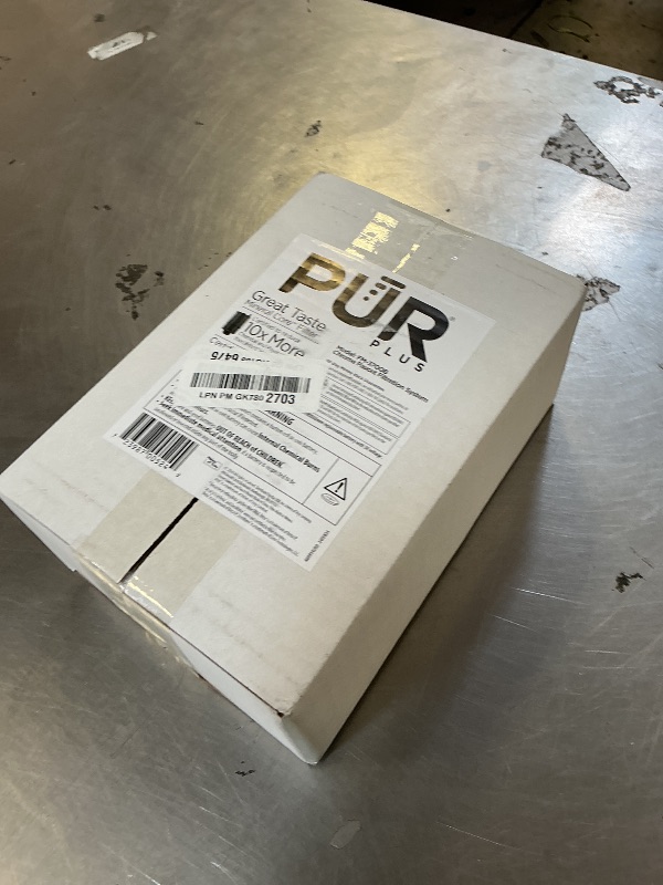 Photo 1 of PUR Plus Faucet Mount Water Filter (Chrome)