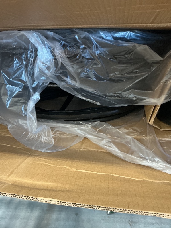Photo 1 of Medline Folding Wheelchair with Swing-Back Arms, Elevating Footrests