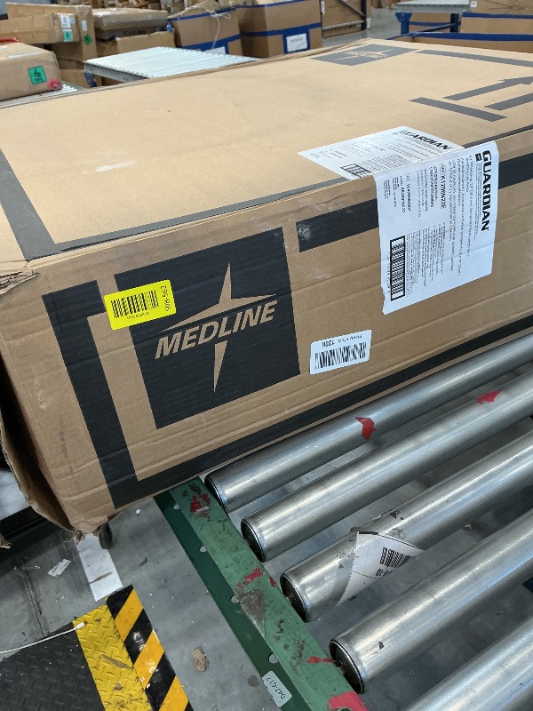 Photo 1 of Medline Folding Wheelchair with Swing-Back Arms, Elevating Footrests