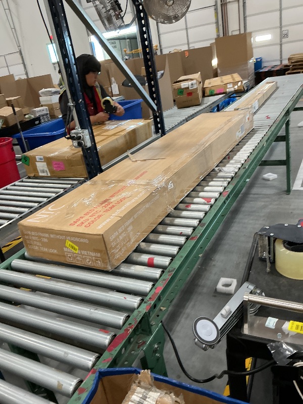 View 3 of NTC Sapa Solid Wood Platform Bed Frame - Full - Teak Look