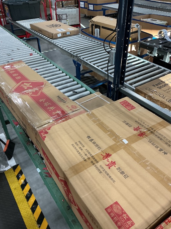 View 6 of usamjtable Coffee Tornado Thin Folding Automatic Mahjong Table 144 Mahjong Foldable Style with 2 Sets 40mm Chinese Tiles + Hard Tabletop Cover