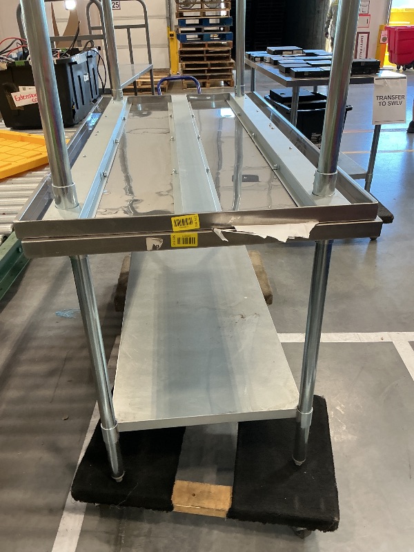 Photo 1 of large metal table