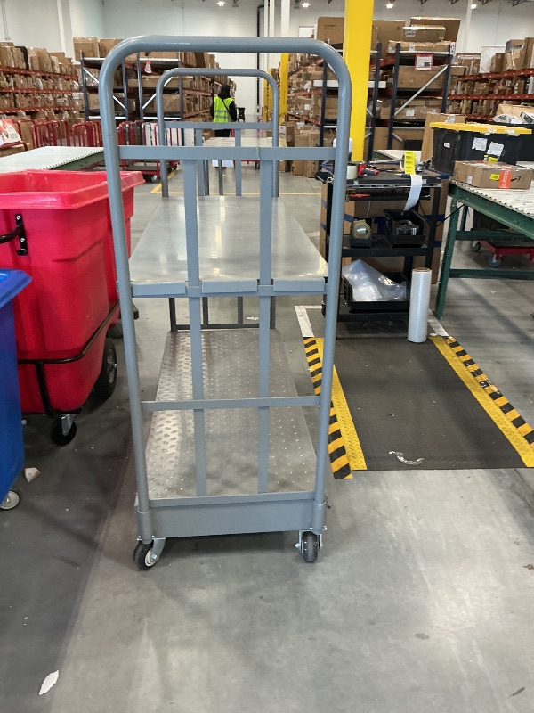 View 2 of extra large metal cart