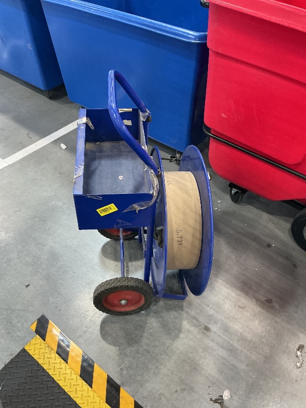 View 3 of Uline Polypropylene Strapping Cart