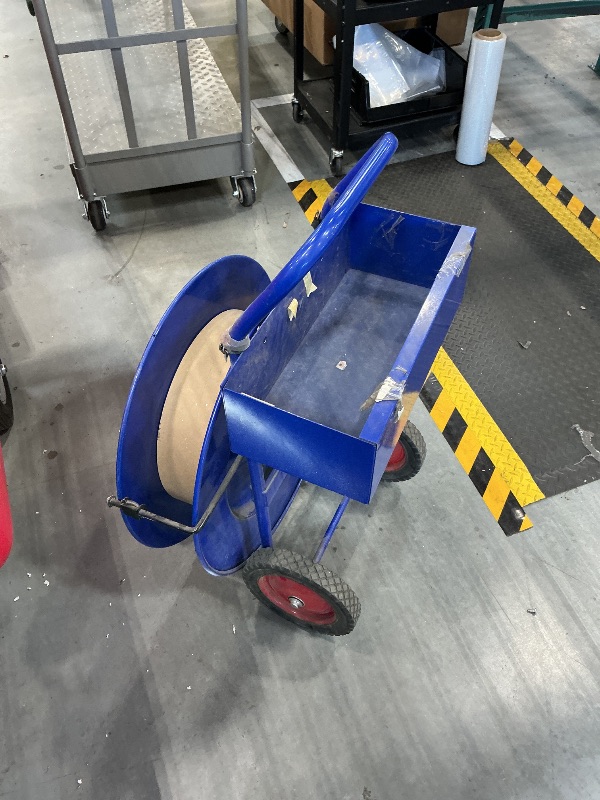 View 2 of Uline Polypropylene Strapping Cart