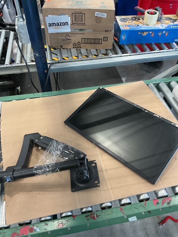 Photo 1 of amazon basics monitor with desk stand