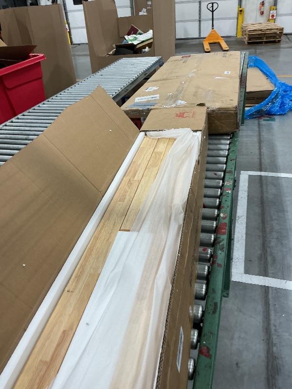 View 3 of IOTXY Twin XL Solid Wood Platform Bed Frame