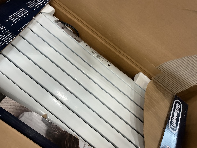 View 2 of 1,500 Watt Portable Electric Radiant Radiator Heater with Mechanical Controls