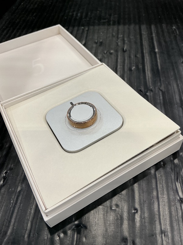 View 2 of Oura Ring 5 Smart Ring - Deep Rose - Size 8