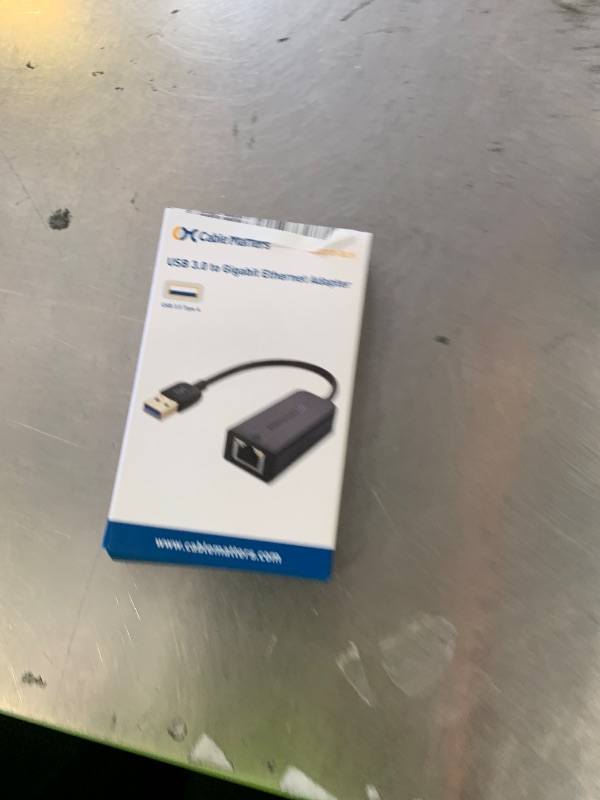 Photo 1 of Cable Matters USB to Ethernet Adapter, USB 3.0 Gigabit Network