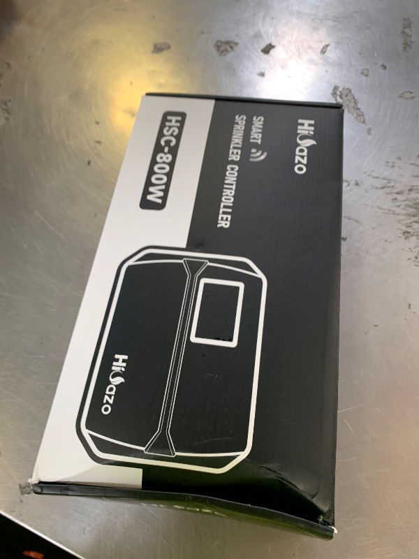 Photo 1 of Indoor Smart Sprinklers Controller WiFi, Irrigation Controller Easy Use App Enabled, 8 Zone + 16 Plans, Save Water Auto Skip Rain, Freeze & Wind, 10 Minutes Install