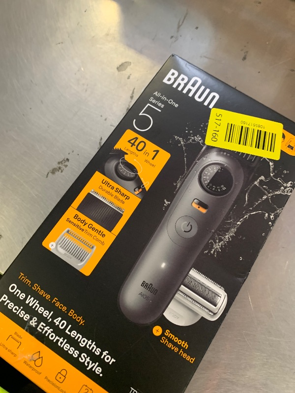 Photo 1 of Braun Series 5 All-in-One Trimmer Kit