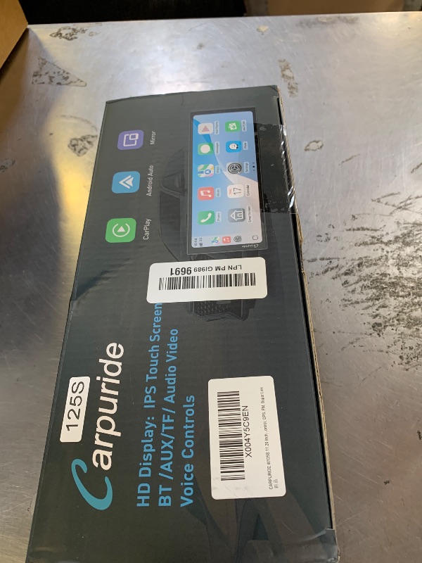 Photo 1 of Carpuride W125S 11.26" Wireless CarPlay Android Auto Screen with Dash Cam
