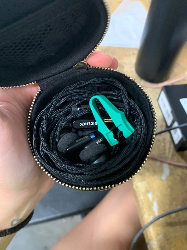 Photo 1 of NICEHCK EBX25Ti Beryllium HiFi Earbuds MMCX 3.5mm