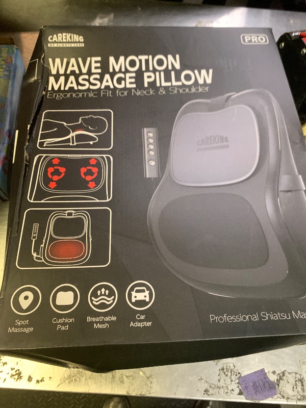 Photo 1 of Back Massager With Heat, Pain Relief For Deep Tissue,3D Lower Back Massager