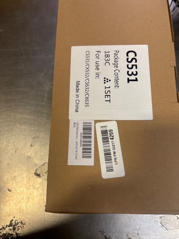 Photo 1 of Xeepton CS531 CX532 Toner Cartridge 4-Pack