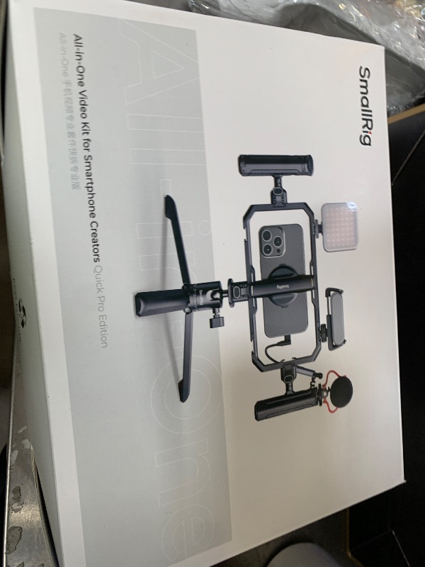 Photo 1 of SmallRig All-in-One Universal Phone Video Rig Kit - 4704